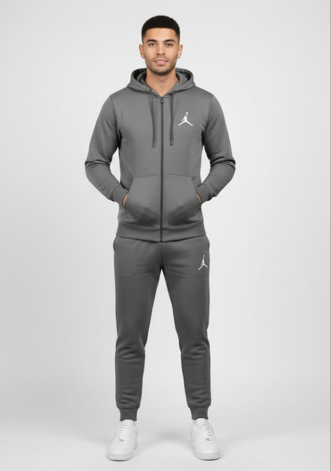 Gray Color Premium Hoody & Trouser