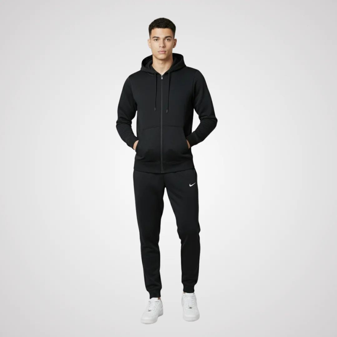 Black Color Premium Hoody & Trouser