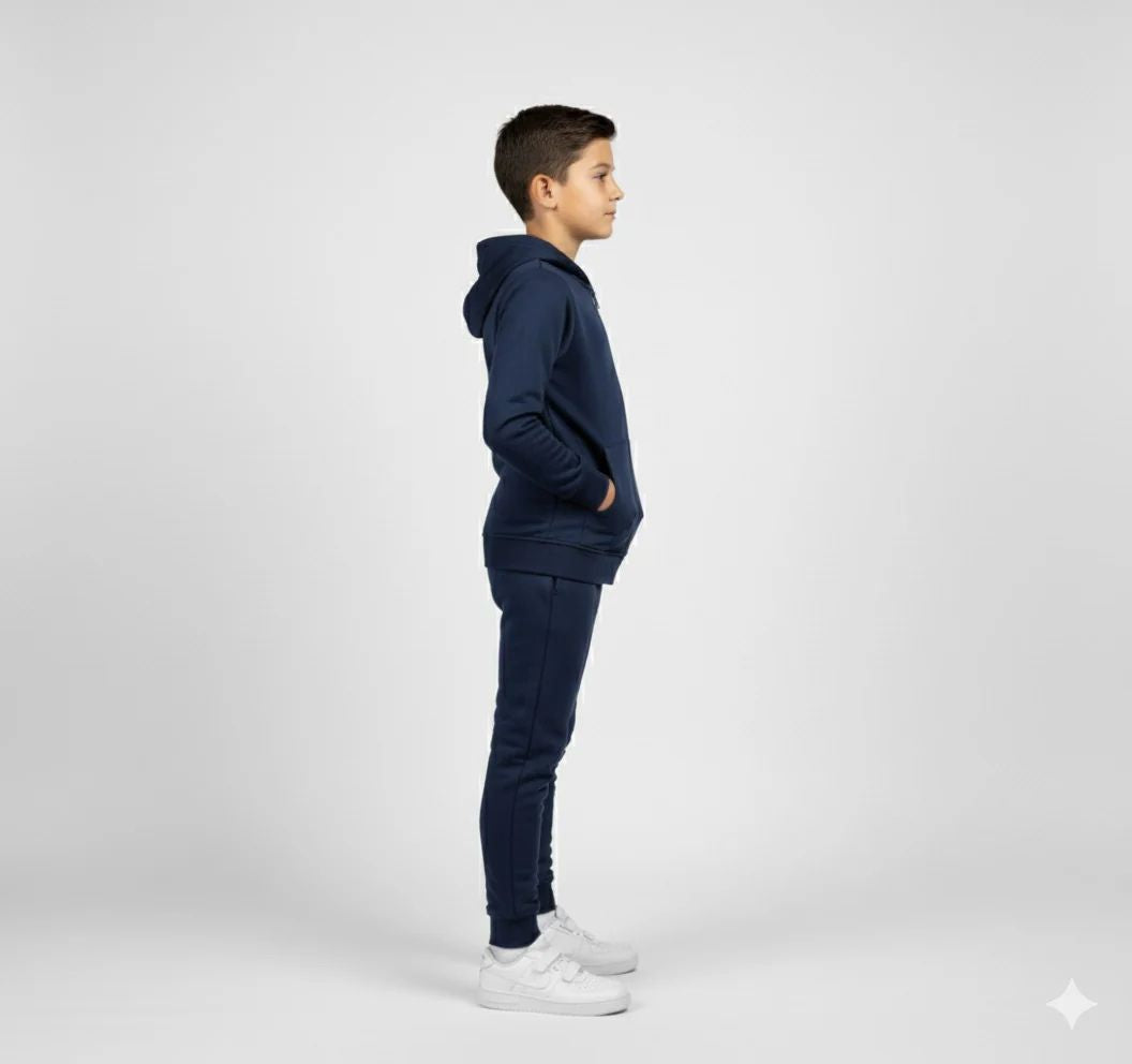 Navy Color kids Winter Collection premium Tracksuit