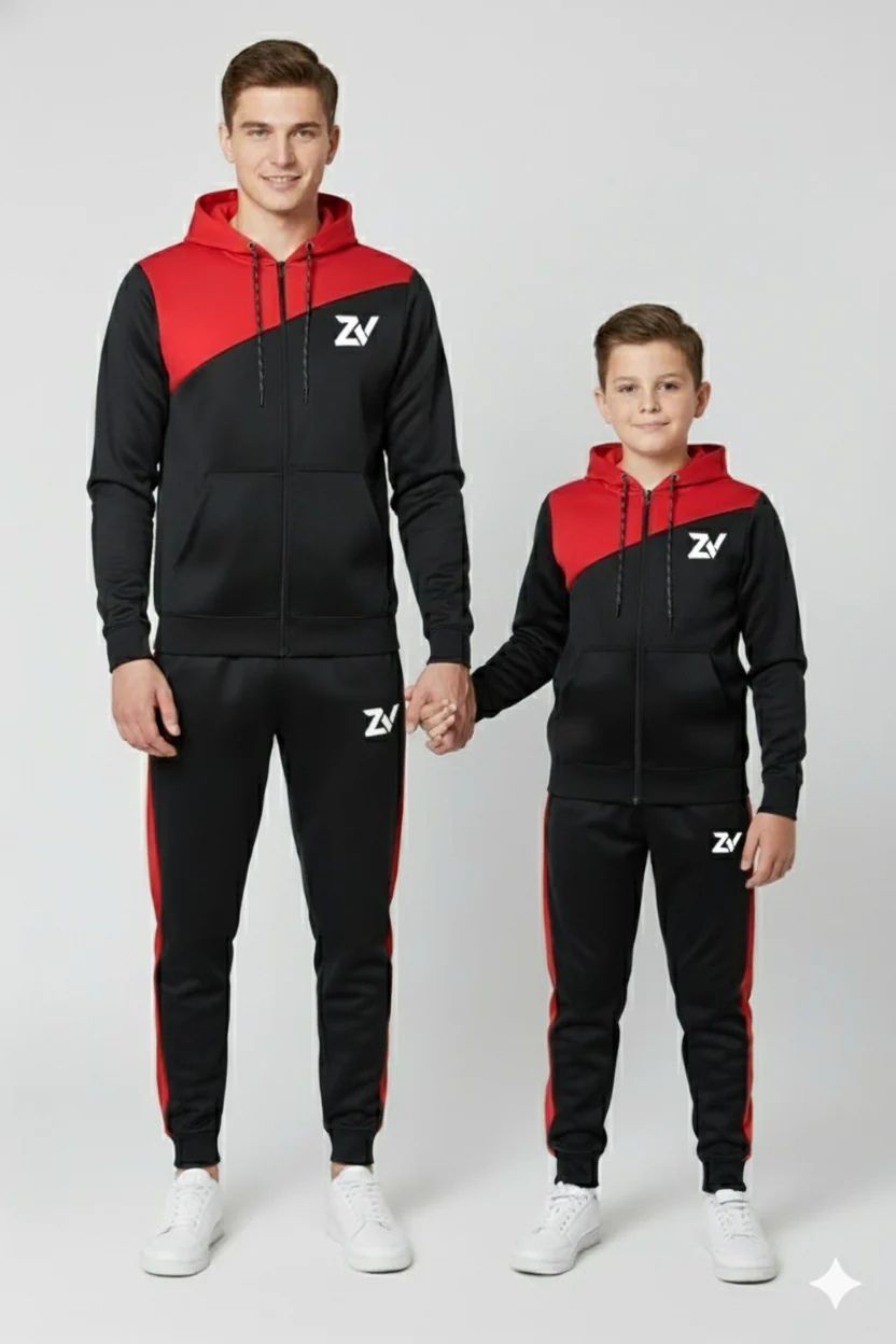 Red & Black combo design-Father’s Style Edition.