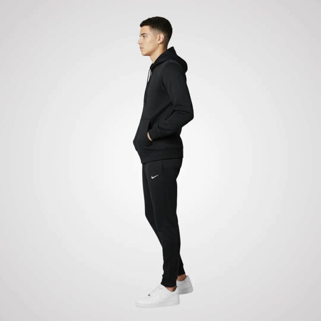 Black Color Premium Hoody & Trouser