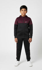 Black & Maroon Combo design kids Winter Collection premium Tracksuit